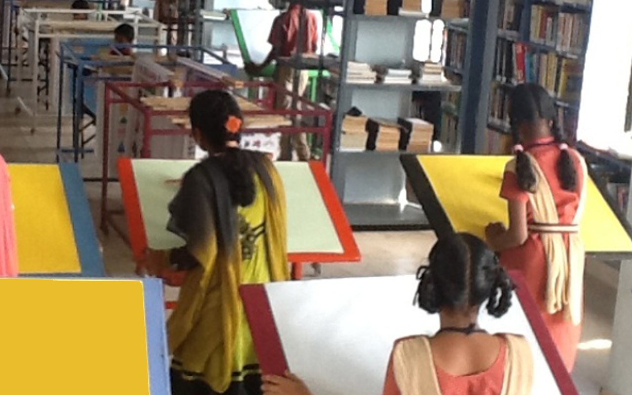 Srujana Vidyalaya campus life